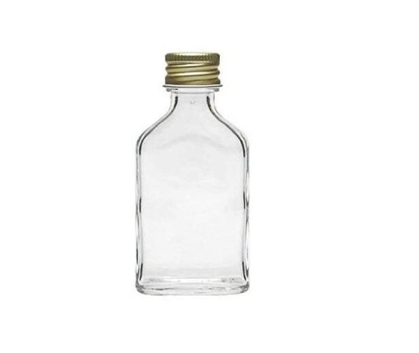 Glas flesje 100ml