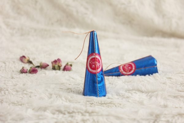 Mini suikerkegel blauw (8cm) - Afbeelding 5