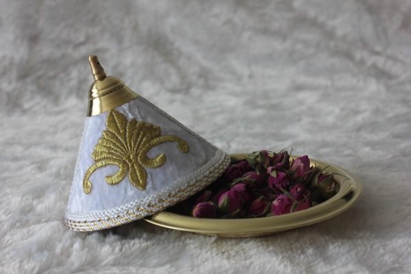 Goud fluweel tajine - Afbeelding 2