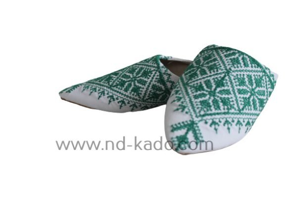 Witte/Groen henna cherbil - Afbeelding 4