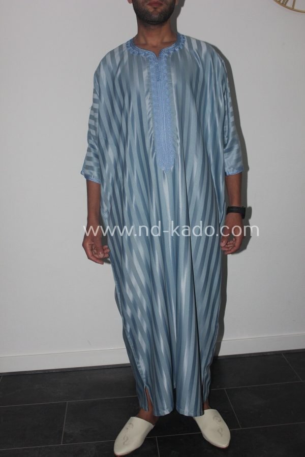 Kandora licht blauw/blauw - Afbeelding 2