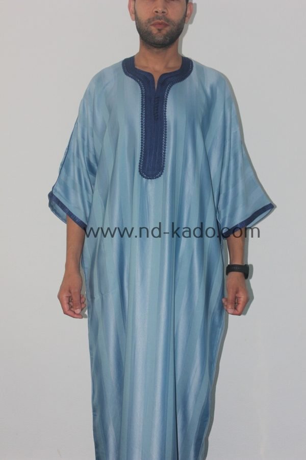 Kandora licht blauw - Afbeelding 2