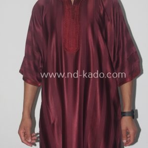 Kandora bordeaux