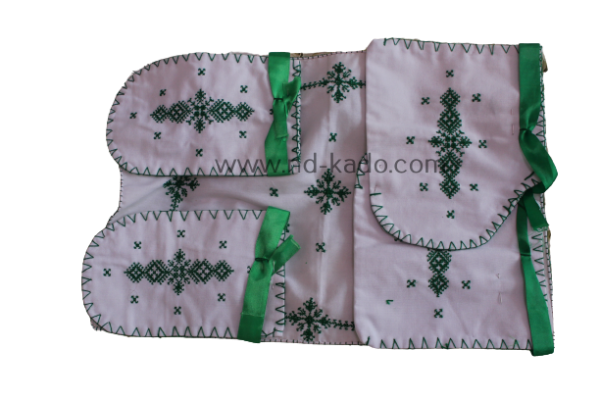 Groen/Witte traditioneel Henna set - Afbeelding 4