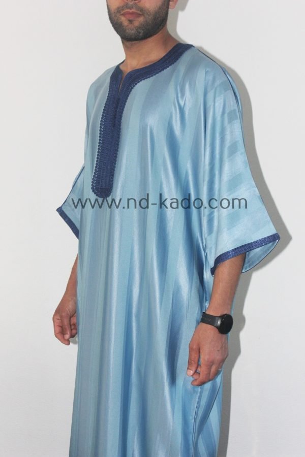 Kandora licht blauw - Afbeelding 4