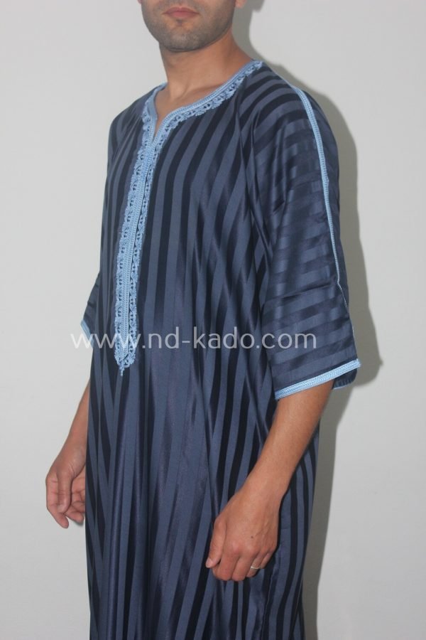 kandora donker blauw - Afbeelding 2
