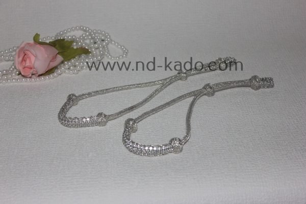 Zilver marokkaanse mouwophouders