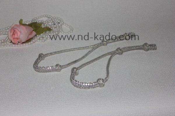 Zilver marokkaanse mouwophouders - Afbeelding 2