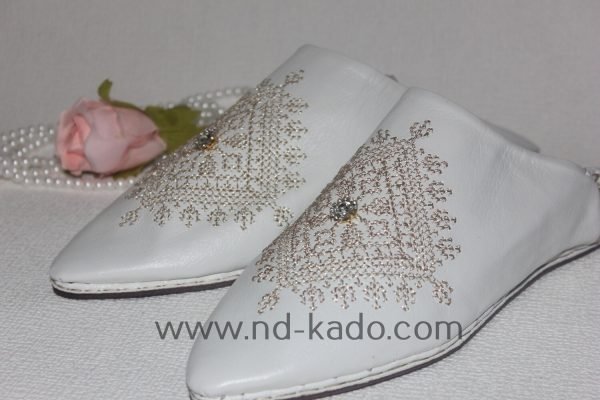 Goud Henna cherbil/henna schoenen - Afbeelding 3
