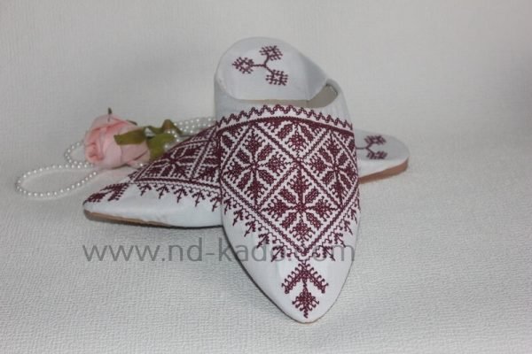 Bordeaux Henna cherbil/henna schoenen