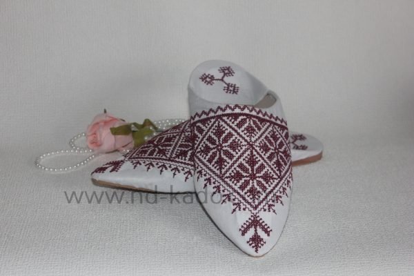 Bordeaux Henna cherbil/henna schoenen - Afbeelding 3
