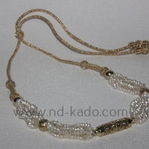 Kralenketting wit