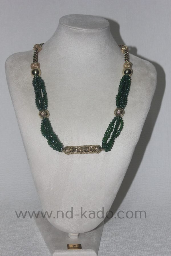 kralenketting groen - Afbeelding 2
