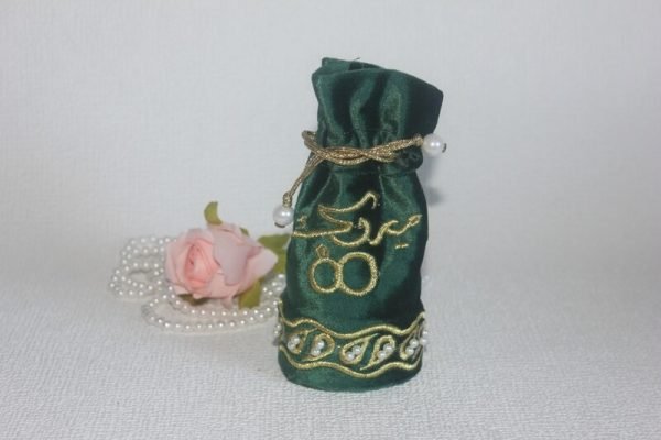 Groen henna bedankje