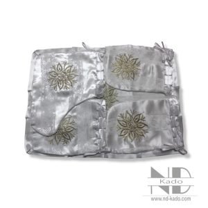 Wit/goud johara Henna set