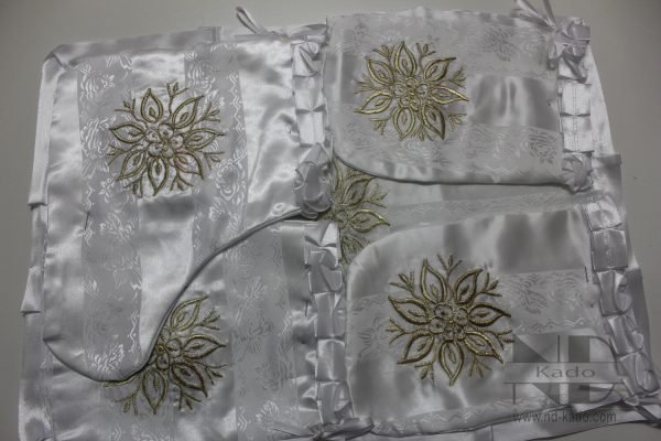 Wit/goud johara Henna set - Afbeelding 2