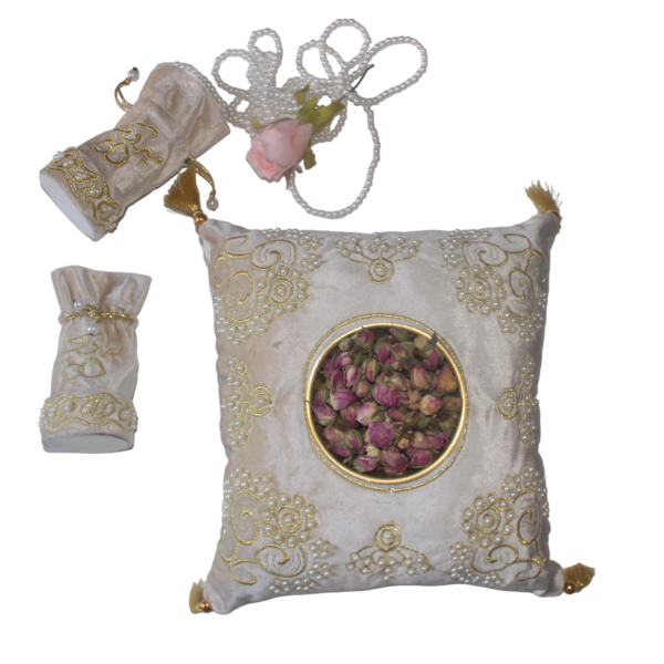 Henna kussen beige - Afbeelding 2