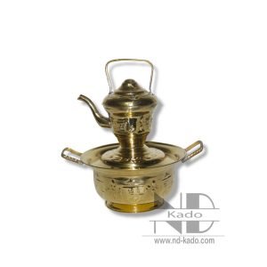 Decoratieve koperen chlal