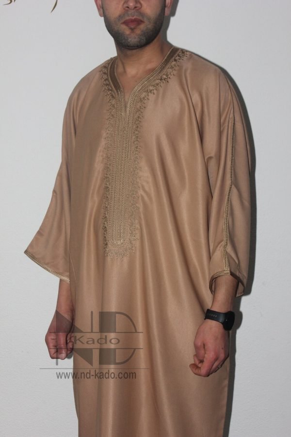 Kandora donker beige - Afbeelding 3