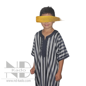 Kind kandora gestreept
