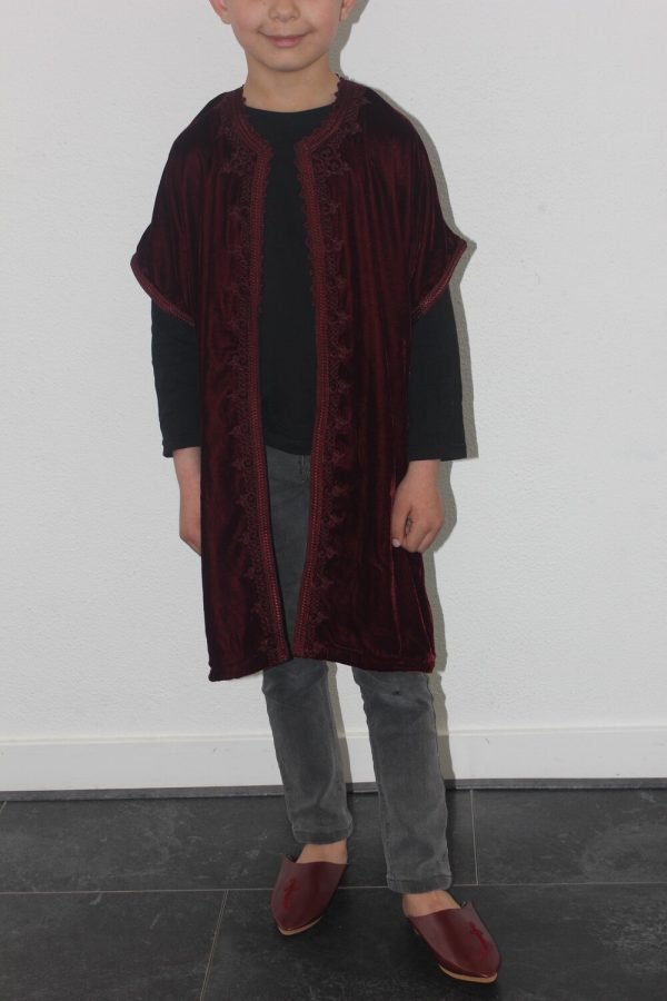 Vest bordeaux - Afbeelding 2