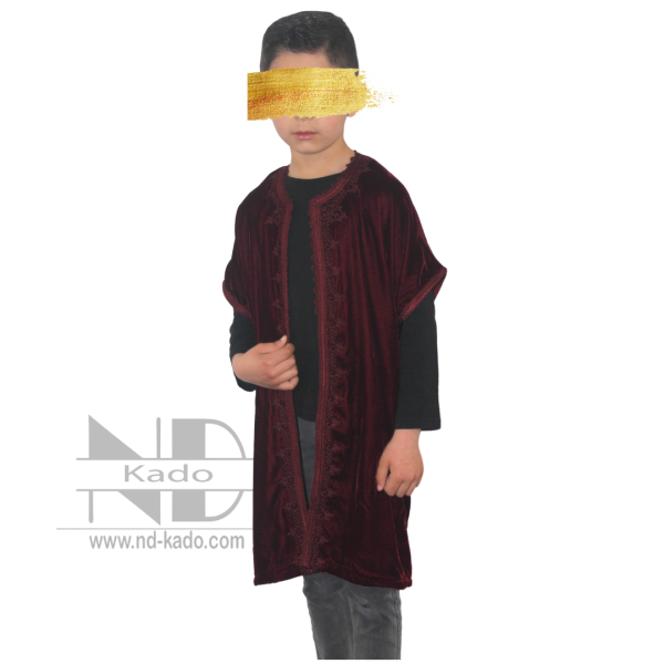Vest bordeaux - Afbeelding 3