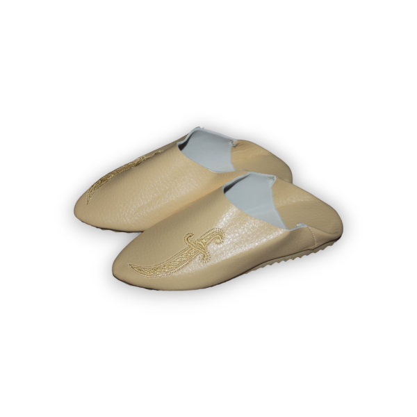 Kind babouche licht beige - Afbeelding 2