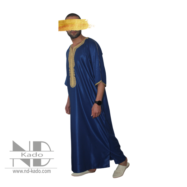 Kandora blauw/geel - Afbeelding 2