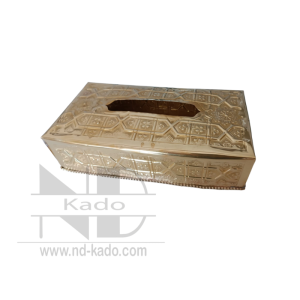 Tissuebox goud
