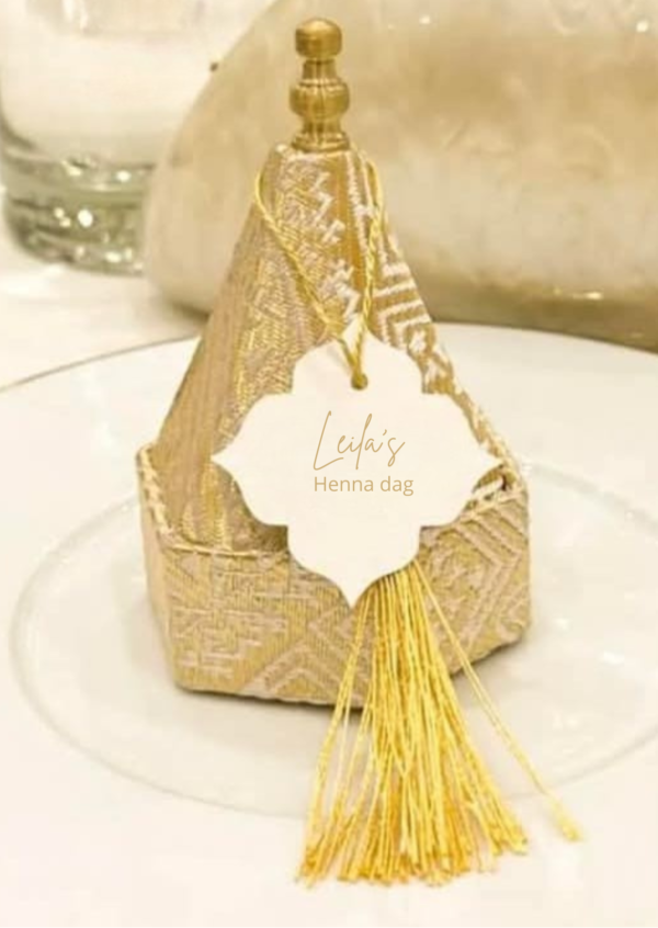 Goud mini tajine - Afbeelding 3