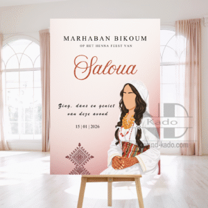 Welkomstbord- Tradition Bordeaux