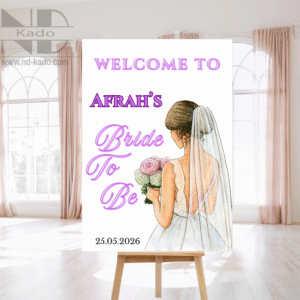 Welkomstbord- Bridalshower